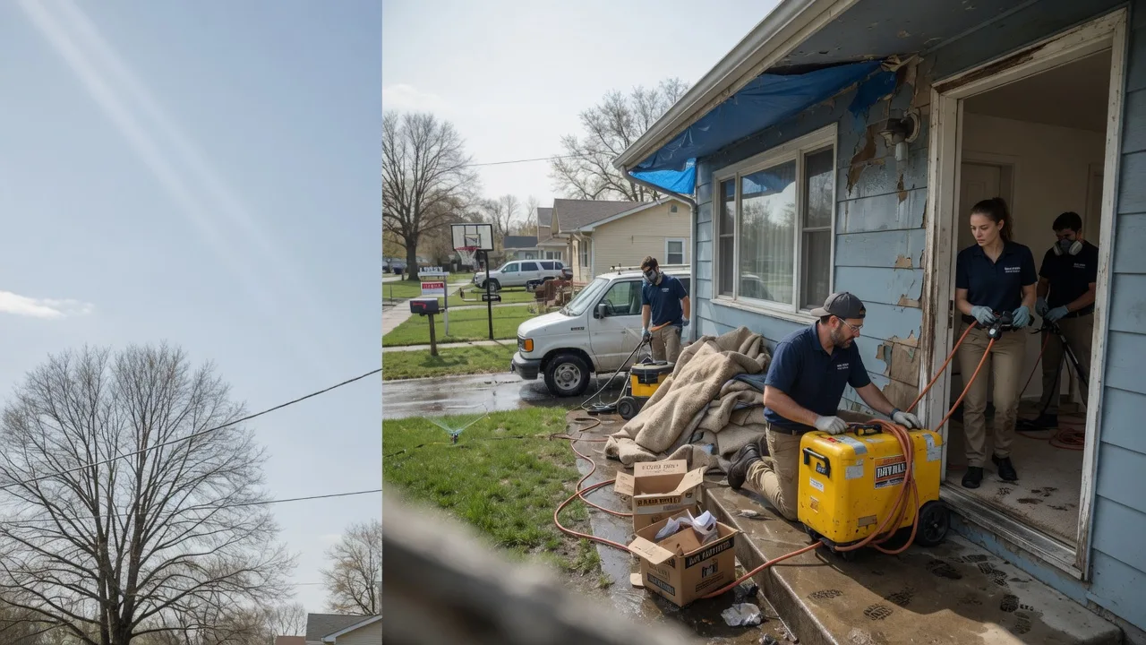 Basement Flood Cleanup in Windsor Mill, MD near me